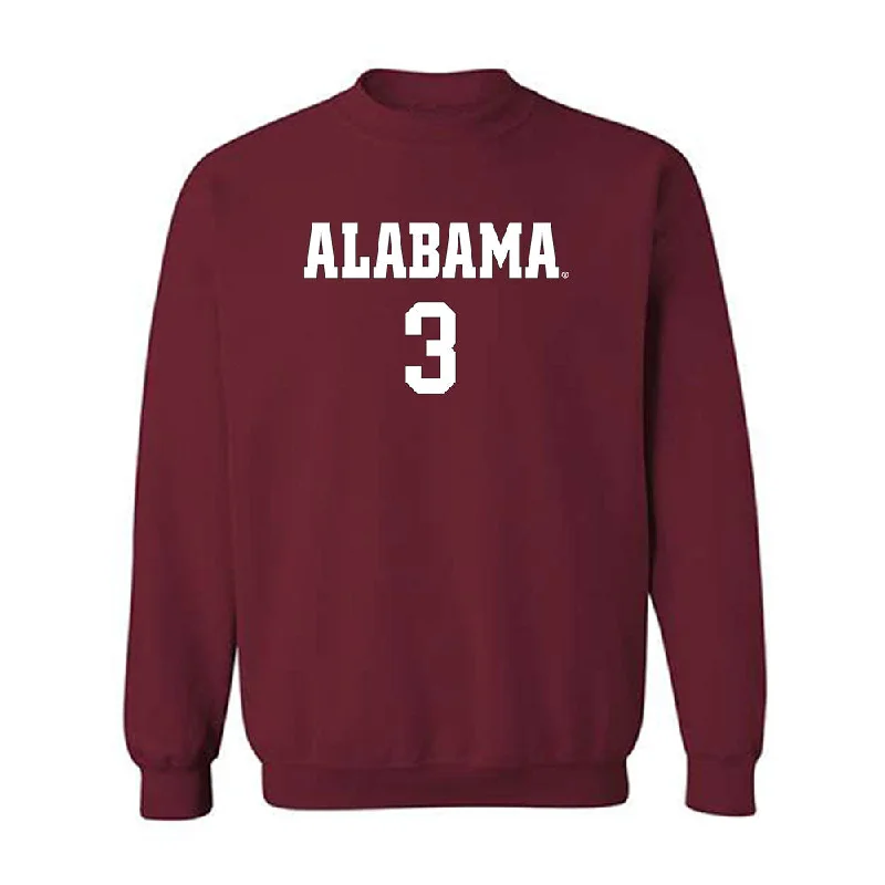 Alabama - NCAA Women's Soccer : Avery Brown - Replica Shersey Crewneck Sweatshirt. Hooded Sweatshirt Casual Wear Street Style