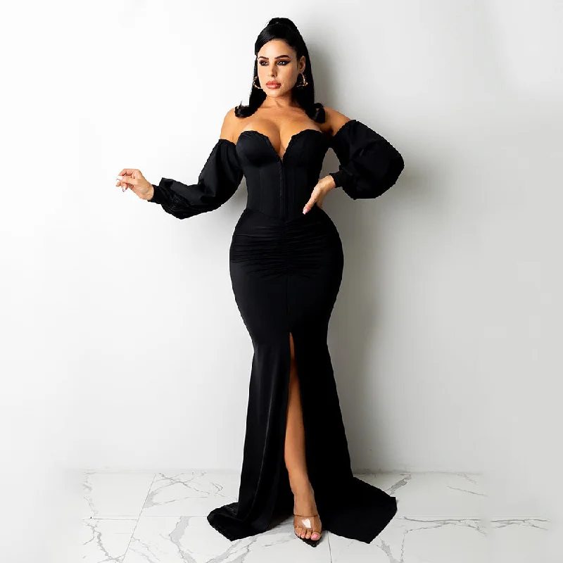 Sexy Off The Shoulder Night Party Dresses Tunics Hiking breathable
