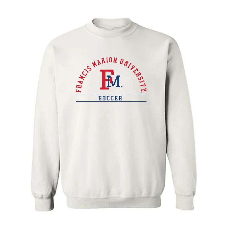 Francis Marion - NCAA Women's Soccer : Joy Brockmann - Crewneck Sweatshirt. Hoodie with Earth Tones Natural Calm