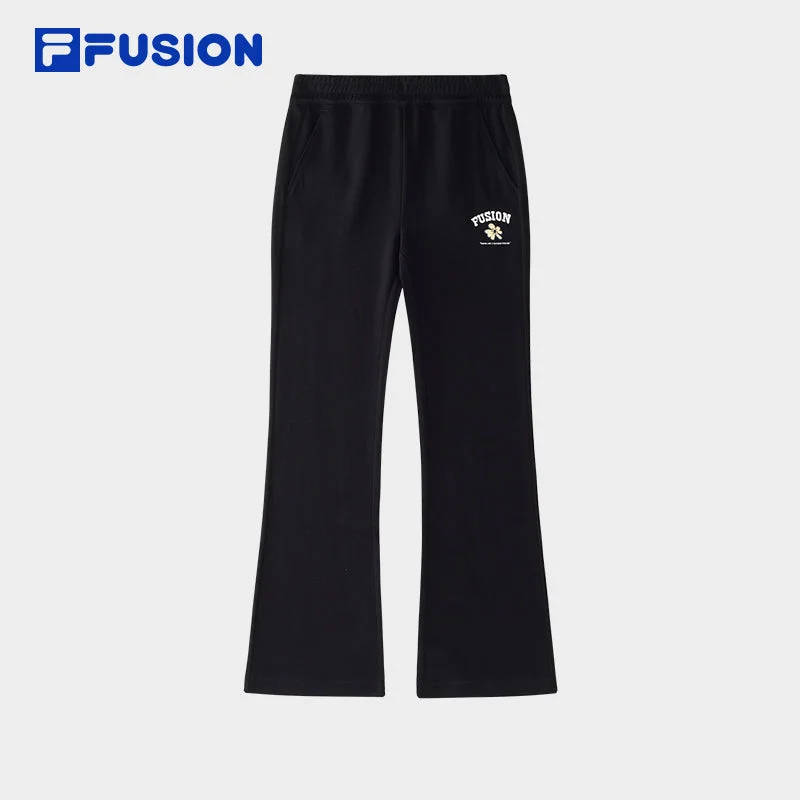 FILA FUSION INLINE CULTURE 2 CAMPUS RHAPSODY Women Knit Pants (Black) Classic Chino Pants