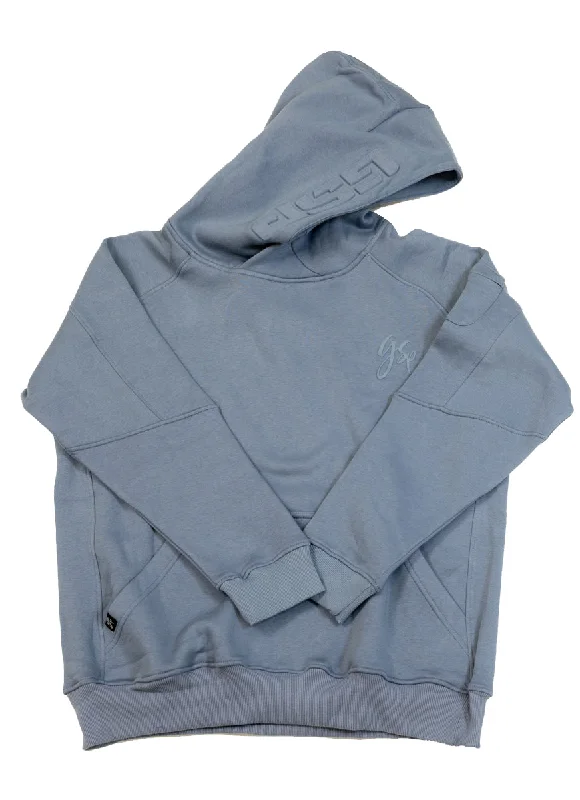 GSP Icon v3 Ultra Fleece Hoodie - Mineral Grey. Hoodie with Ribbed Hem Stretchable Secure GSP Icon v3 Ultra Fleece Hoodie - Mineral Grey. Hoodie with Ribbed Hem Stretchable Secure