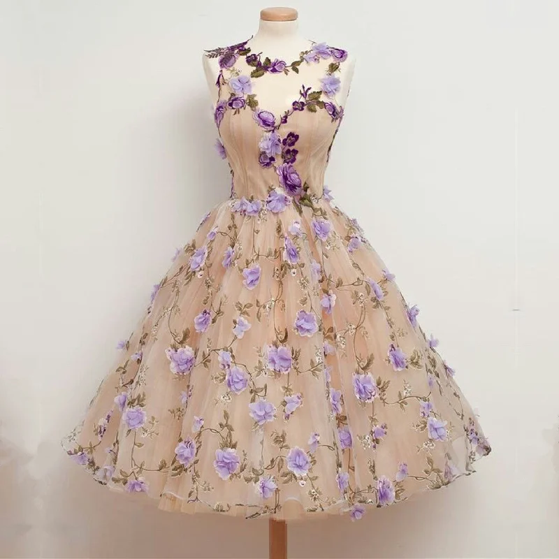 vintage 1950s swing embroiderty party dress Tunics Top rated