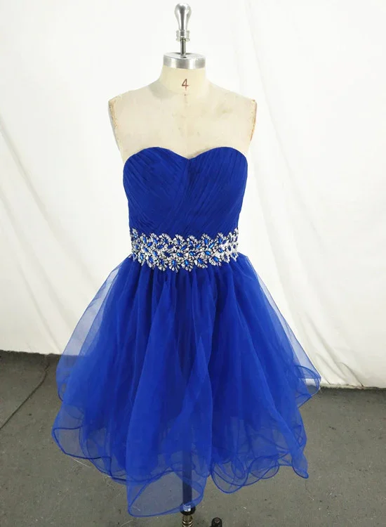 Adorable Royal Blue Homecoming Dresses, Gorgeous Party Dresses, Formal Dress gh505 Cowl Neckline Elegant