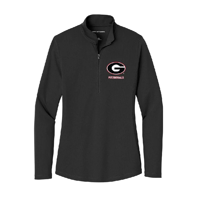 Georgia - NCAA Women's Gymnastics : Sidney Fitzgerald - Women's Lightweight Quarter Zip Jacket Anorak Shell Jacket Lightweight Jacket