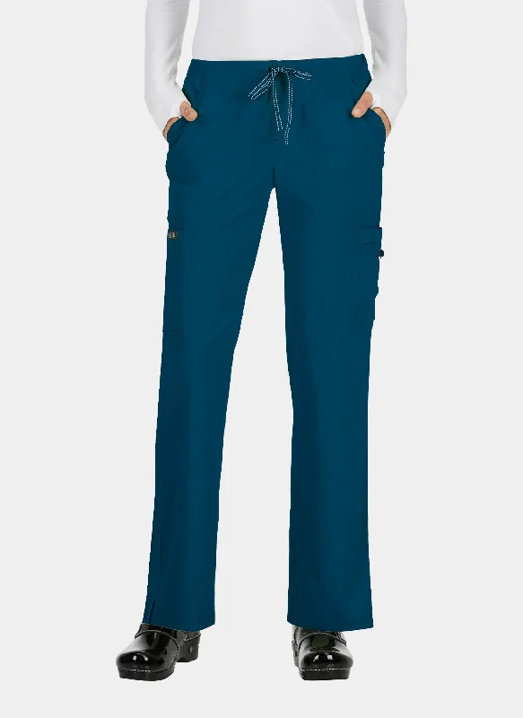 Koi Basics Holly Scrub Trousers - Caribbean Trousers Winter Warm