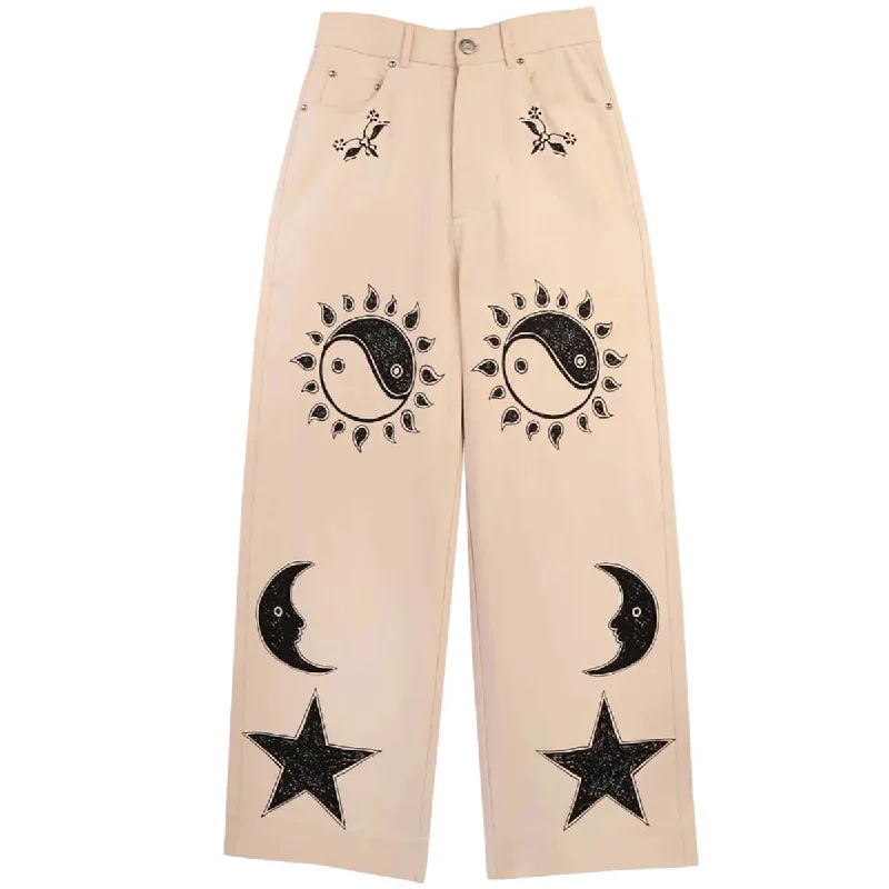 Rebutia Trousers by Meadows Trousers Low Rise Relaxed