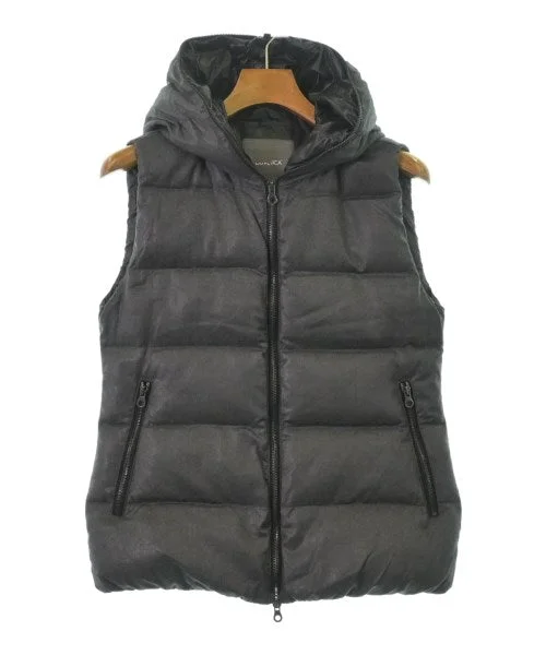 DUVETICA Down jackets/Vests One-Shoulder Jacket Off-the-Shoulder Jacket Asymmetrical Jacket