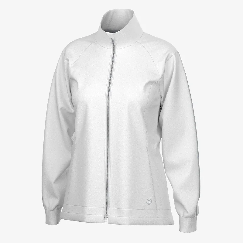 Lissy - Windproof and water repellent golf jacket Welt Pockets Slit Pockets Flap Pockets