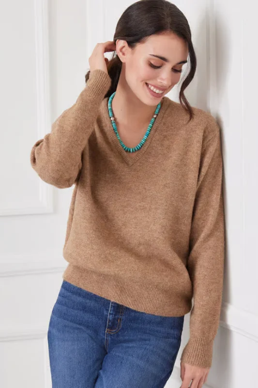 V-Neck Sweater [WAL-3N94269] Casual Formal Business