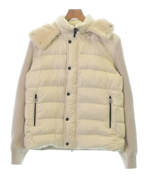 EMMETI Down jackets/Vests Notch Collar Peter Pan Collar Cowl Neck