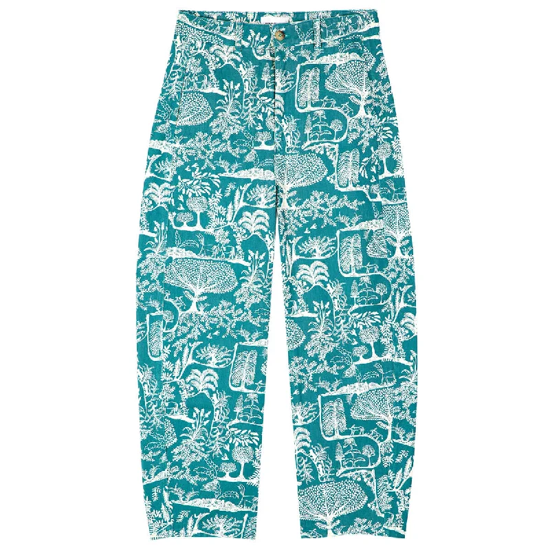 Wonderland Trousers by Bobo Choses Womenswear Trousers Solid Black