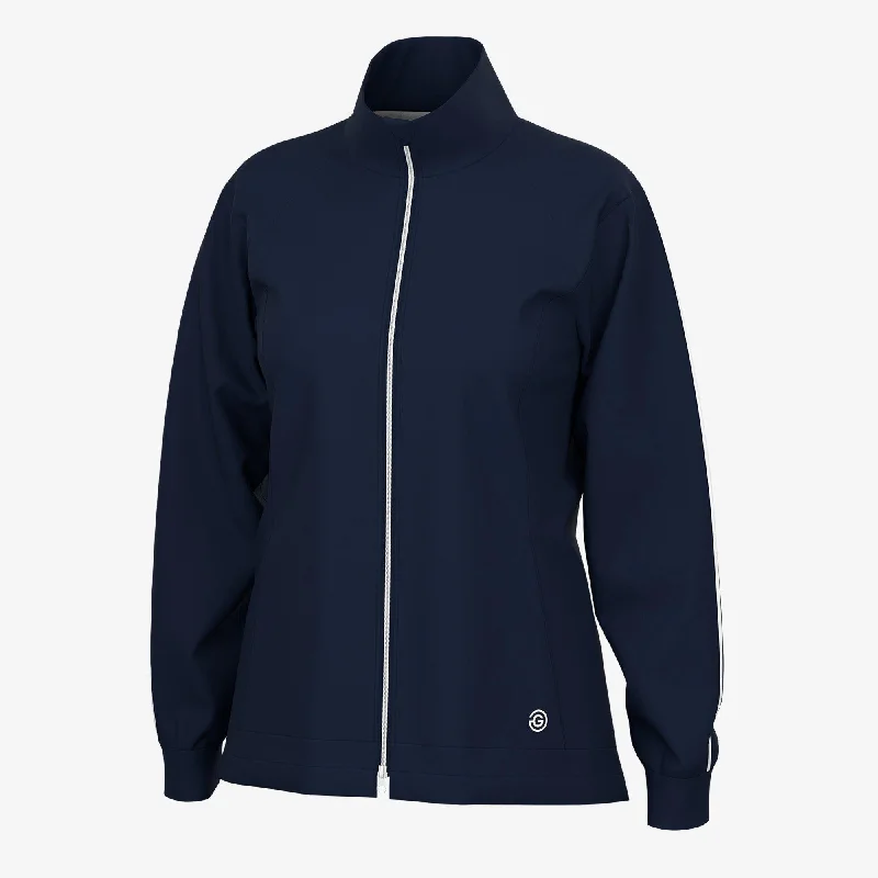 Lissy - Windproof and water repellent golf jacket Satin Jacket Silk Jacket Chiffon Jacket Lissy - Windproof and water repellent golf jacket Satin Jacket Silk Jacket Chiffon Jacket