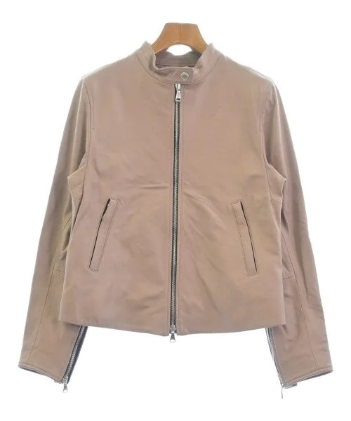 EMMETI Motercycle Jackets Boat Neck Shawl Collar Notched Collar