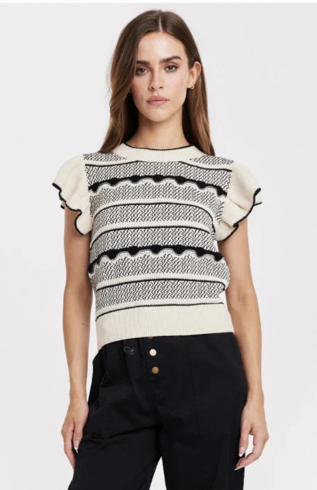 Bethany Sweater Hooded Caped Shawl Collar