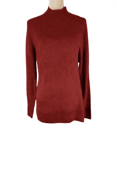 Old Navy women's brown sweater size M Ribbed Striped Patterned
