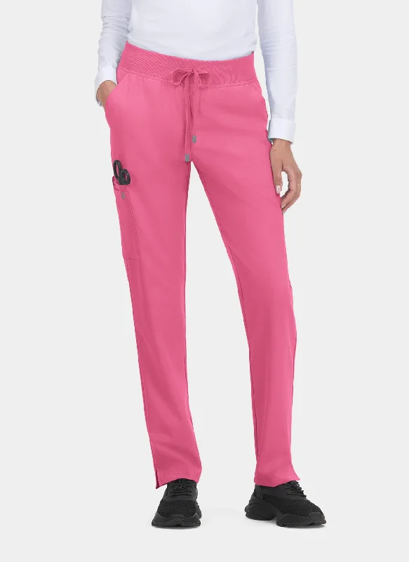 Koi Cureology Atria Scrub Trousers - Carnation Trousers Corduroy Warm