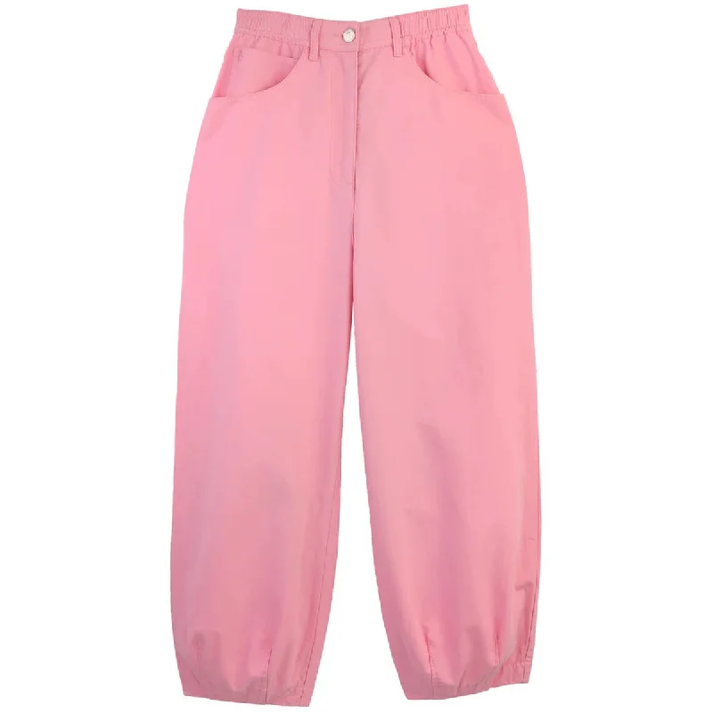 Fergus Trouser in Bright Pink by L.F.Markey - Last Ones In Stock - UK 8-12 Trousers Polka Dot Cute