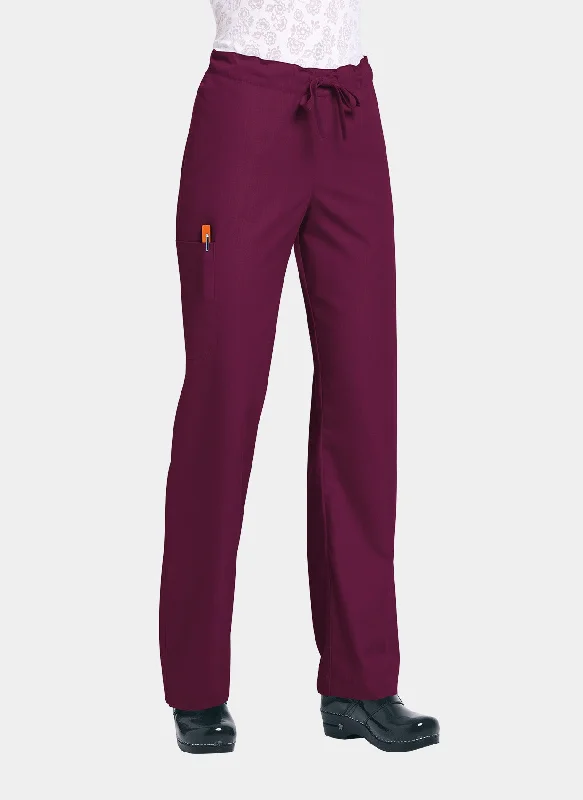 Orange Standard Unisex Huntington Scrub Trousers - Wine Trousers stylish elegant