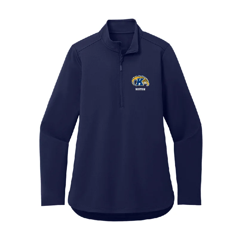 Kent State - NCAA Women's Gymnastics : Kaileigh Norton - Women's Premium Quarter Zip Jacket Cotton Jacket Linen Jacket Terry Jacket