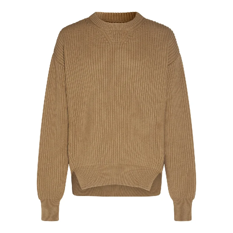 Jil Sander Sweaters Beige Terry Blend Velvet Blend Canvas Blend