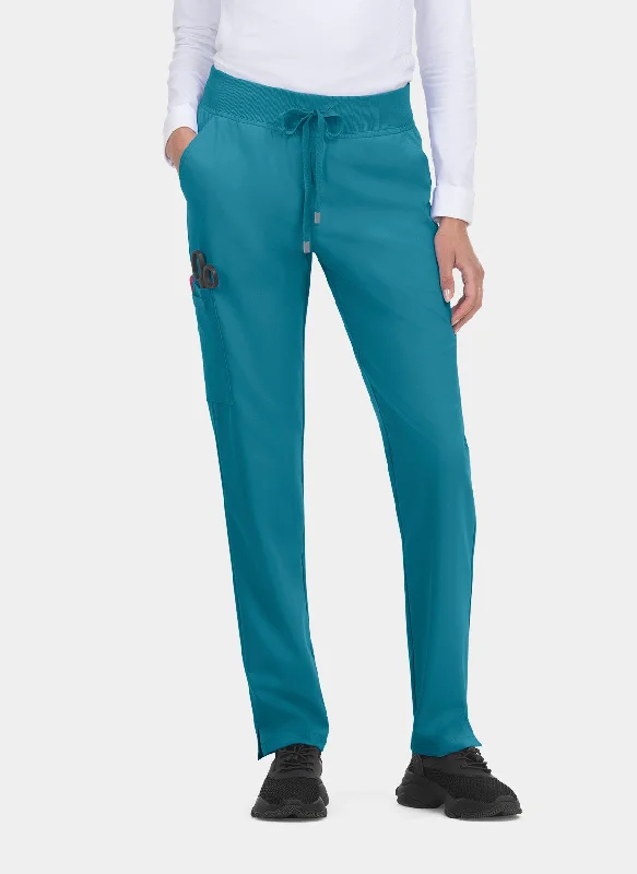 Koi Cureology Atria Scrub Trousers - Teal Trousers Canvas Durable