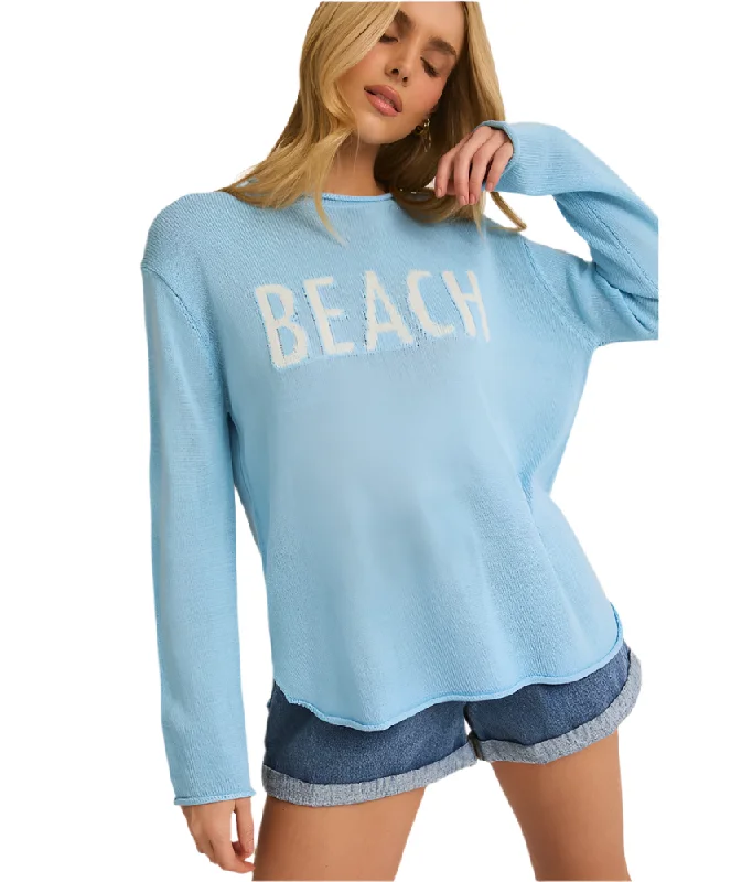 Gilli - Beach Sweater Herringbone Houndstooth Plaid