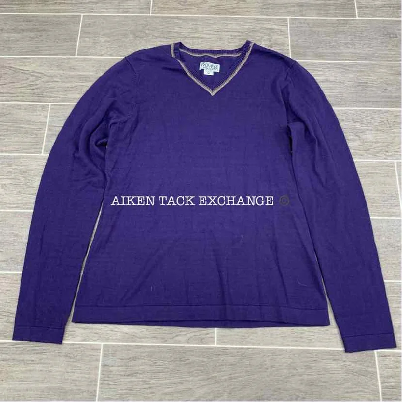 Dover Saddlery Long Sleeve Sweater, Size Medium Stylish Fashionable Trendy