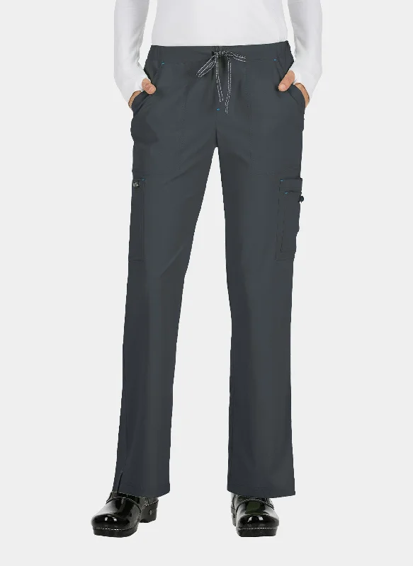 Koi Basics Holly Scrub Trousers - Charcoal Trousers Brand Named