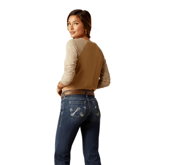 Ariat Camila Mid Rise Trouser Jean Long Length Midnight Wash Trousers Plaid Checkered Ariat Camila Mid Rise Trouser Jean Long Length Midnight Wash Trousers Plaid Checkered