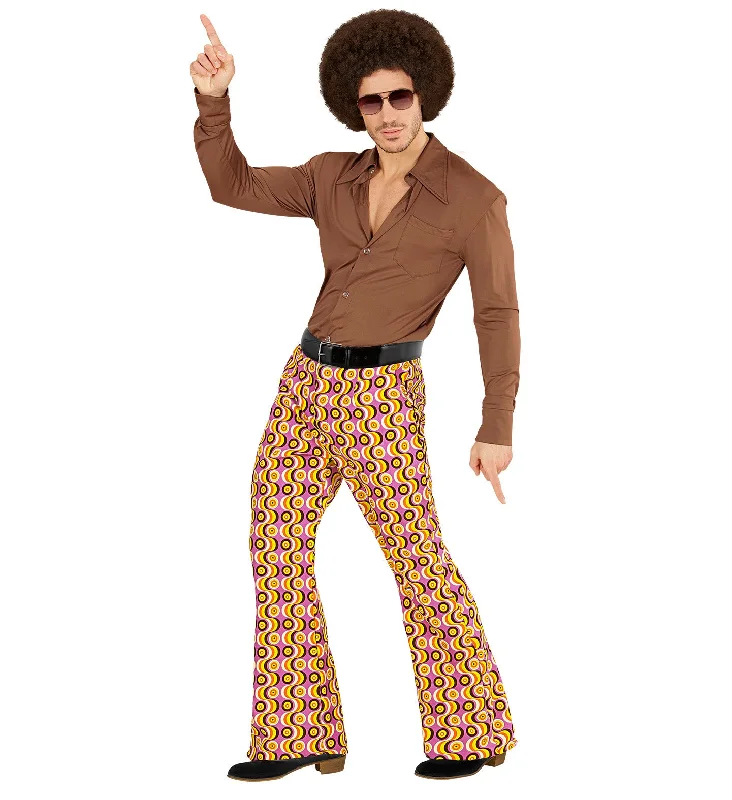 70's Disco Trousers Records Trousers versatile all-occasion
