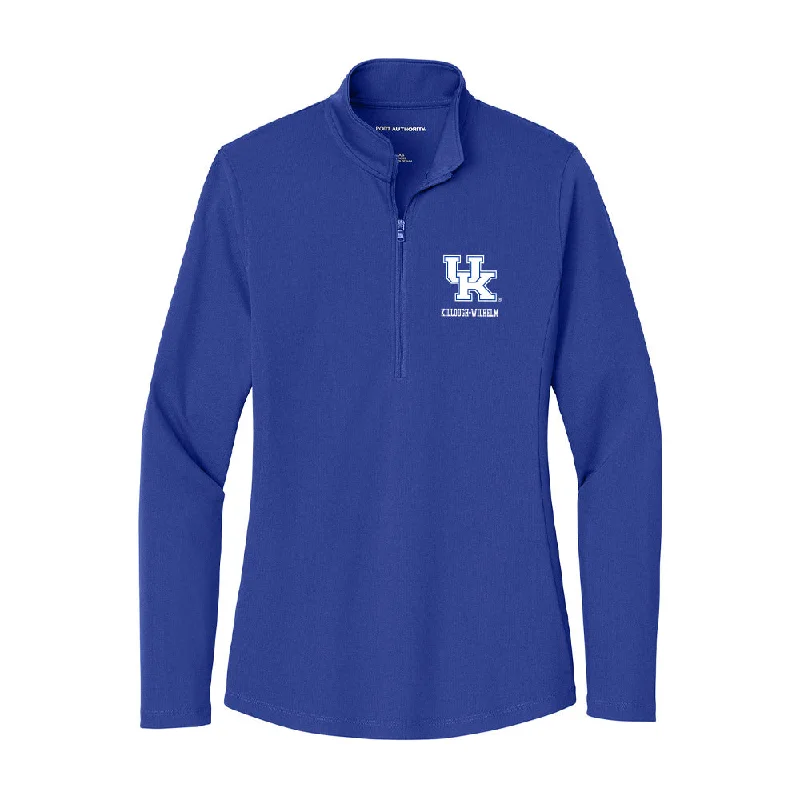 Kentucky - NCAA Women's Gymnastics : Skylar Killough-Wilhelm - Women's Lightweight Quarter Zip Jacket Corduroy Jacket Velvet Jacket Brocade Jacket