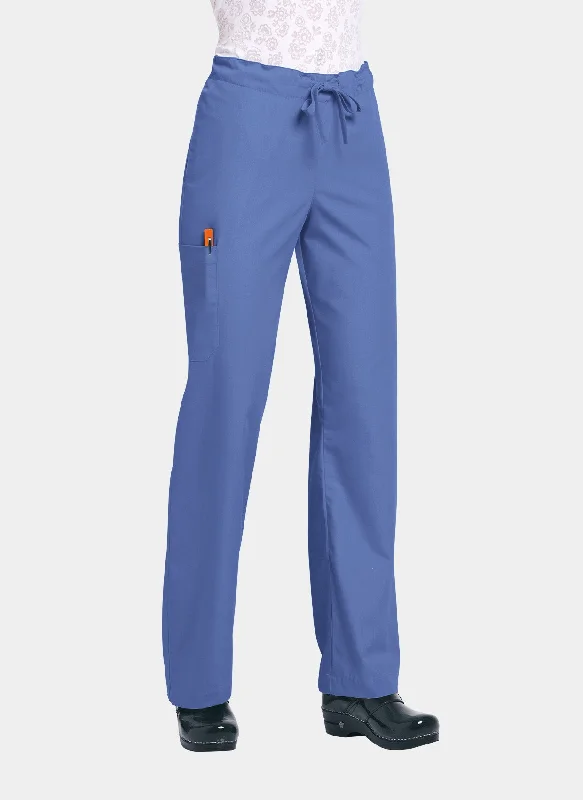 Orange Standard Unisex Huntington Scrub Trousers - True Ceil Trousers sophisticated sleek