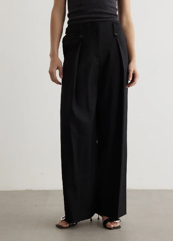 Belt Loop Point Trousers Trousers Modern Contemporary