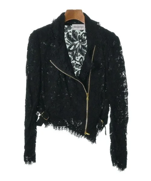 EMILIO PUCCI Motercycle Jackets Faux Fur Jacket Real Fur Jacket Shearling Jacket