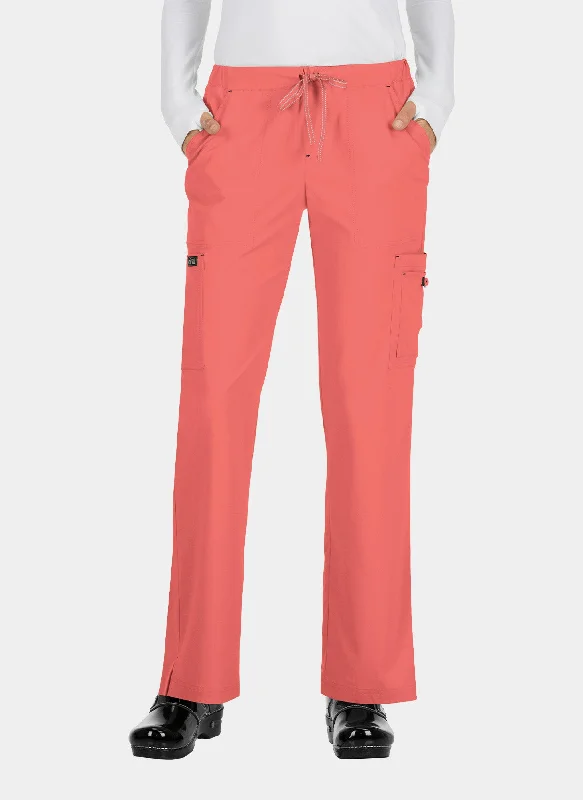Koi Basics Holly Scrub Trousers - Coral Trousers Recommended Stylist