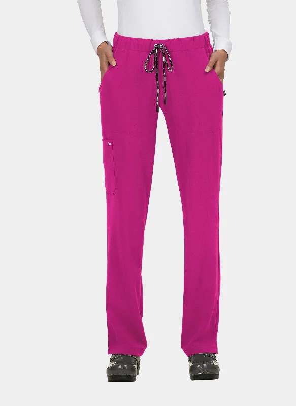 Koi Next Gen Everyday Hero Scrub Trousers - Azalea Pink Trousers Party Sparkling