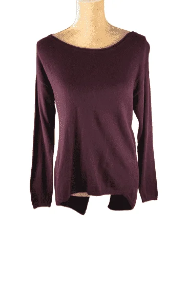 Soho New York & Company women's purple sweater size XS Nylon Fabric Polyester Fabric Spandex Fabric Soho New York & Company women's purple sweater size XS Nylon Fabric Polyester Fabric Spandex Fabric