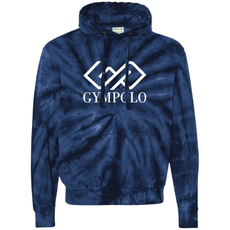 GYMPOLO Pullover Hoodie Notched Neck Pullover