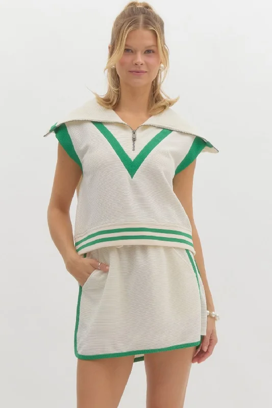 Solid Jersery Cap Sleeve Pullover Top Elbow Length Sleeve