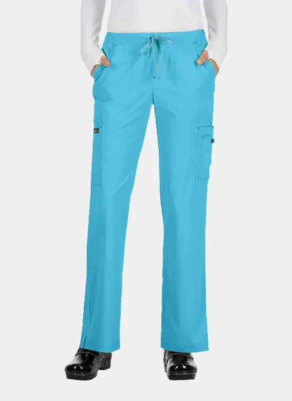 Koi Basics Holly Scrub Trousers - Electric Blue Trousers Fall Fleece