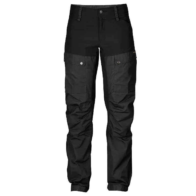 Fjallraven Womens Keb Trousers Black Trousers Handmade Artisanal