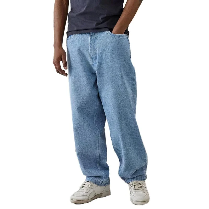 Santa Cruz Trouser Big Pants - Light Blue Wash Trousers Chinos Classic