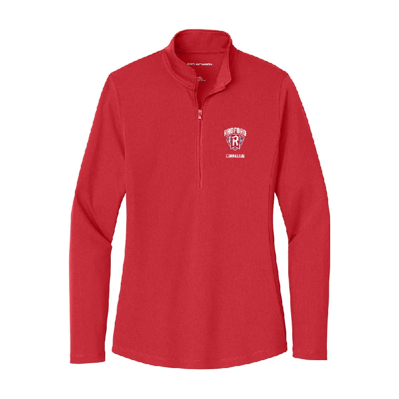Radford - NCAA Women's Track & Field : Raichelle Cornelius - Women's Lightweight Quarter Zip Jacket Trench Coat Raincoat Waterproof Jacket Radford - NCAA Women's Track & Field : Raichelle Cornelius - Women's Lightweight Quarter Zip Jacket Trench Coat Raincoat Waterproof Jacket
