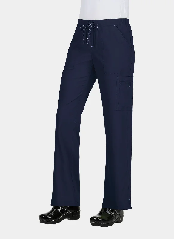 Koi Basics Holly Scrub Trousers - Navy Trousers Seasonal Trendy