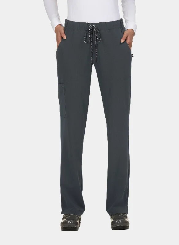 Koi Next Gen Everyday Hero Scrub Trousers - Charcoal Trousers Travel Practical