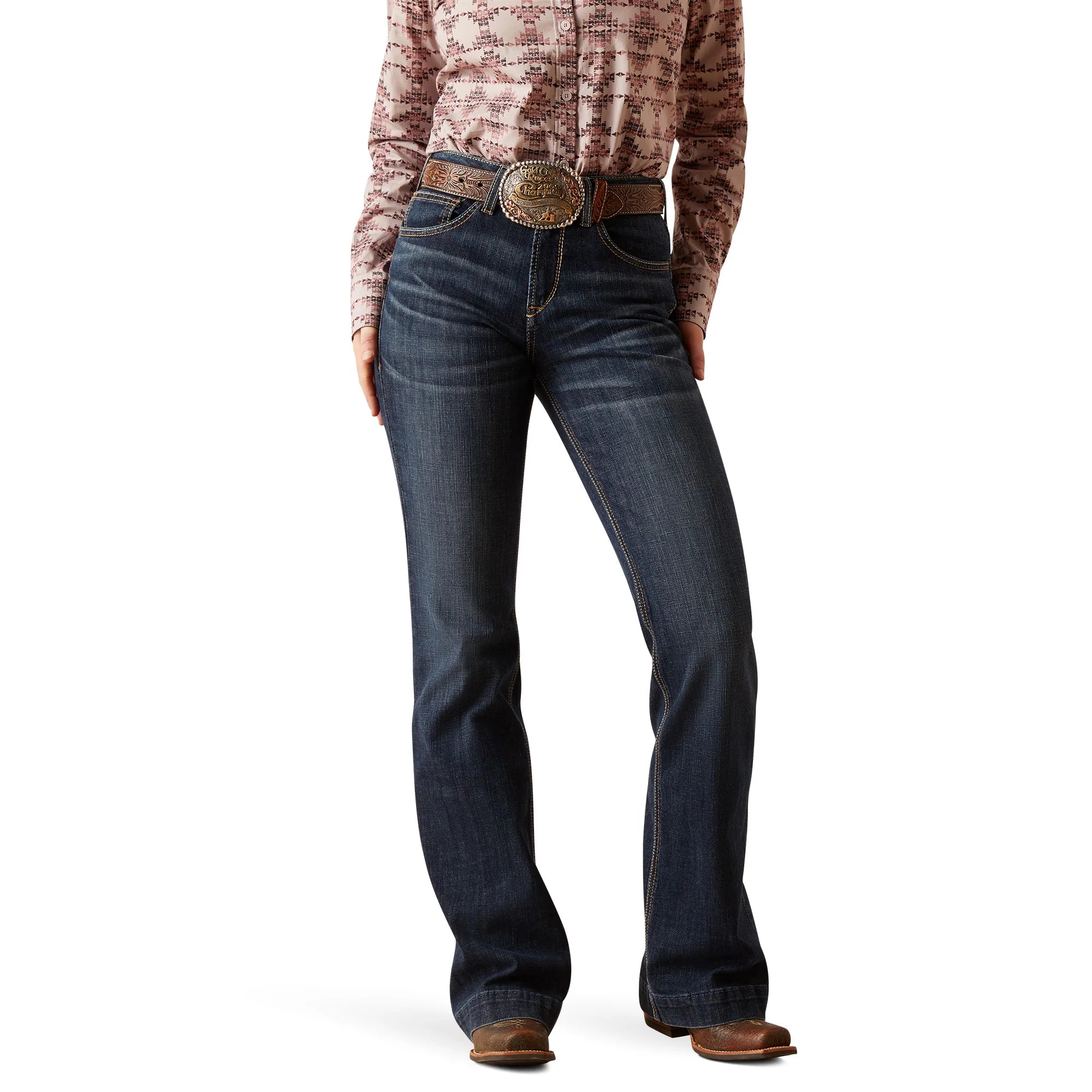 LADIES ARIAT HIGH RISE NAZ FLORIDA SLIM TROUSER JEANS Trousers Business Professional