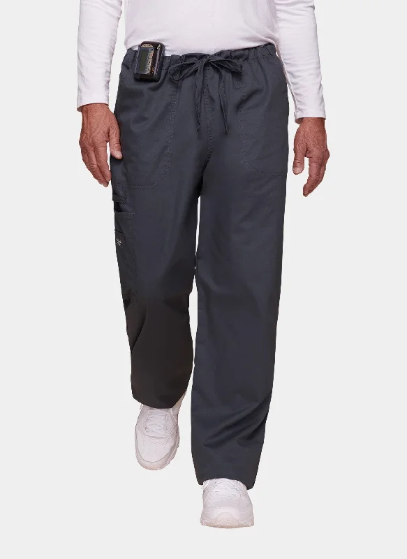 Cherokee Core Stretch Unisex Drawstring Cargo Scrub Trousers WWE4043 - Pewter Trousers Velvet Soft Cherokee Core Stretch Unisex Drawstring Cargo Scrub Trousers WWE4043 - Pewter Trousers Velvet Soft