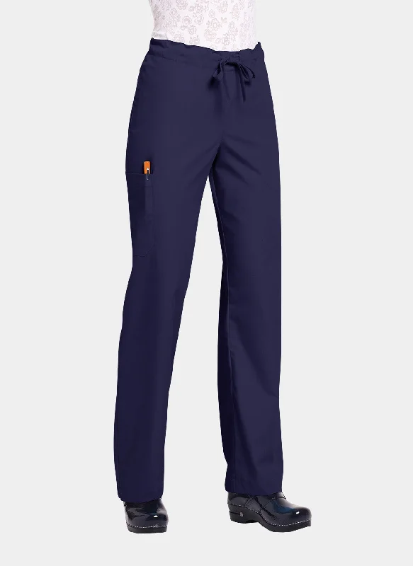 Orange Standard Unisex Huntington Scrub Trousers - Navy Trousers Essential Wardrobe