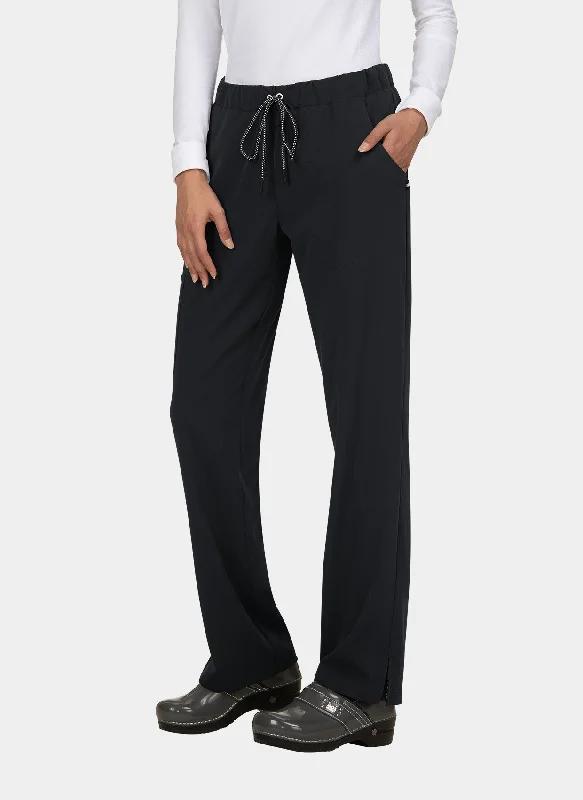 Koi Next Gen Everyday Hero Scrub Trousers - Black Trousers Denim Distressed