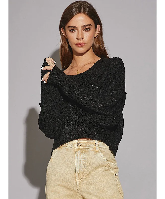 Wrong Timing Sweater Sequined Glittery Shiny